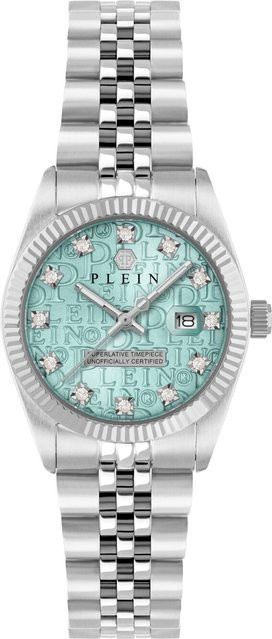 Philipp Plein Damenuhr, Quarz, Edelstahl, 28 mm, 5 ATM - Bild 1