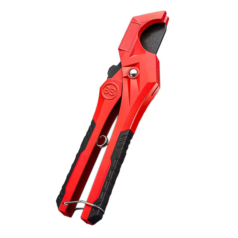 NIUXIANG Rohrschere aus Aluminiumlegierung in Rot für PVC und PPR mit Ratsche-Funktion für Sanitär-Reparaturen - Bild 5