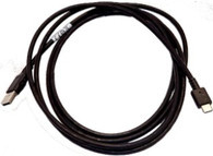 Zebra USB-C auf USB-A Kabel in Schwarz, Länge: 2,1 m, für P/N: CR6080-PC100FBWW - Bild 1