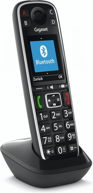 Gigaset E720HX Schnurloses Mobilteil mit Farbdisplay und Bluetooth in Schwarz - Bild 1