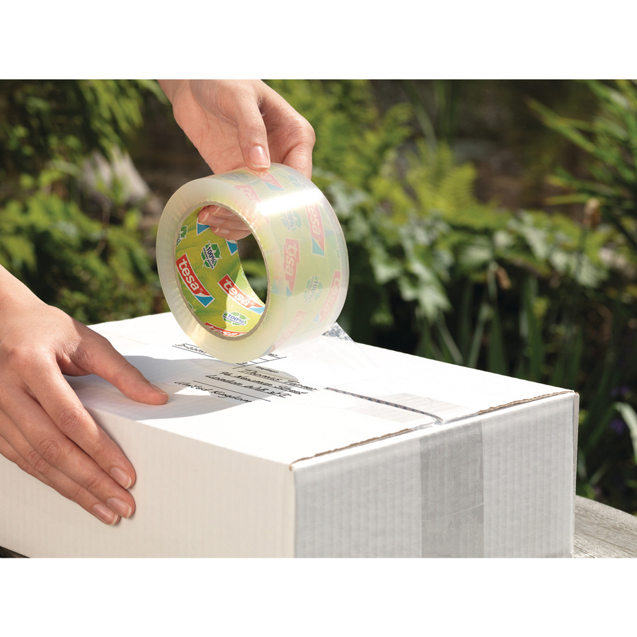 tesapack tesa Packband STRONG RECYCLED transparent Breite: 50 mm, Länge: 66 m - Bild 2