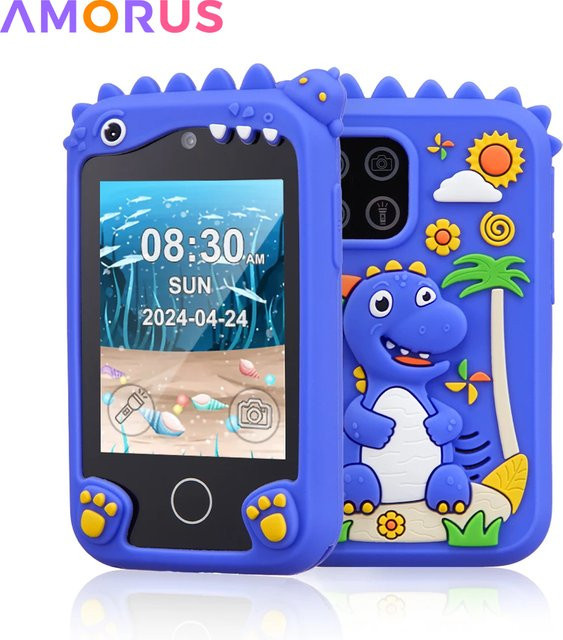 AMORUS Kinder Smartphone Spielzeug, Digitalkamera, Musik Player - Bild 1