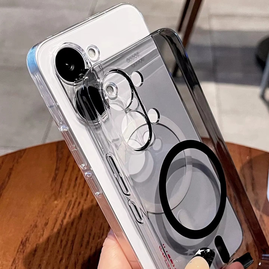 Xiaomi Magnetische Klare Handyhülle aus hartem PC mit HD-Matt-Finish für Poco und Redmi Modelle - Bild 4
