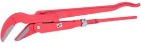 KS Tools Eckrohrzange aus Chrom-Vanadium-Stahl in Rot - Bild 1