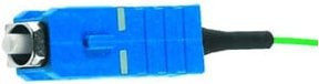 Telegärtner LWL-Pigtail SC OS2 9/125 in Blau und Gelb, Länge: 2 m - Bild 1