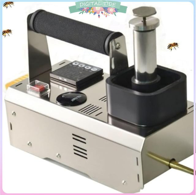XMSJ Beehive Kabelloser Batteriebetriebener Oxalsäure-Verdampfer für 18V Akku in Silber - Bild 1