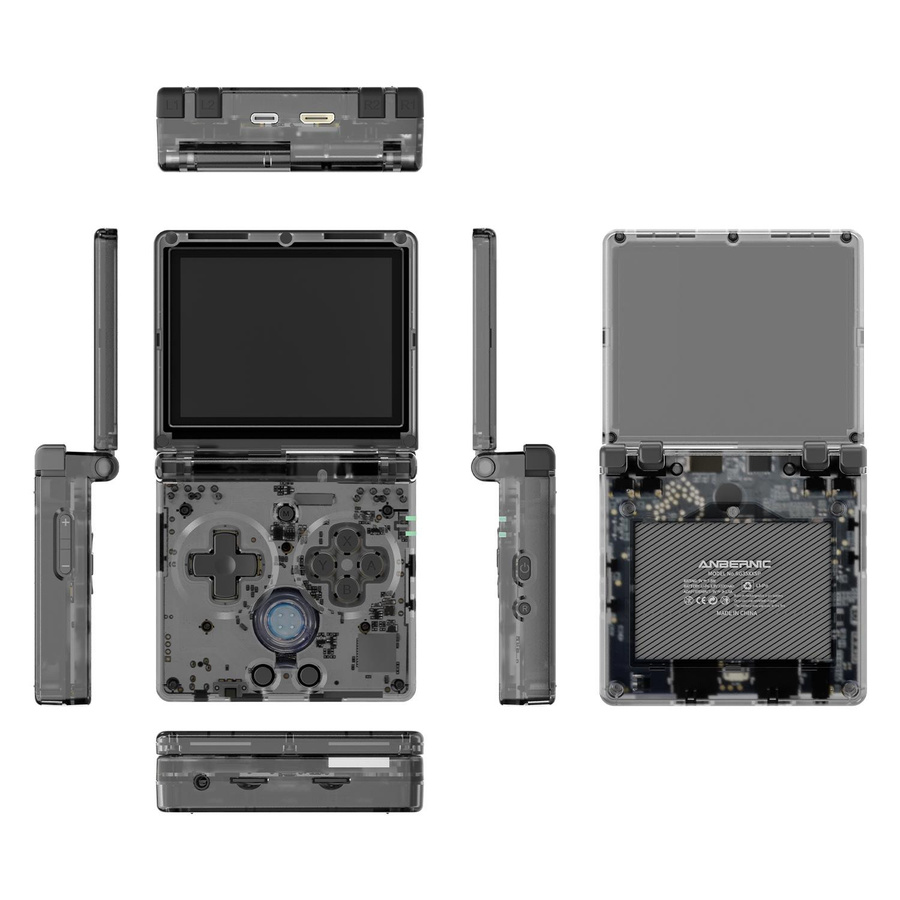 Anbernic RG35XXSP Handheld Retro Konsole mit 64GB in Silber - Bild 5