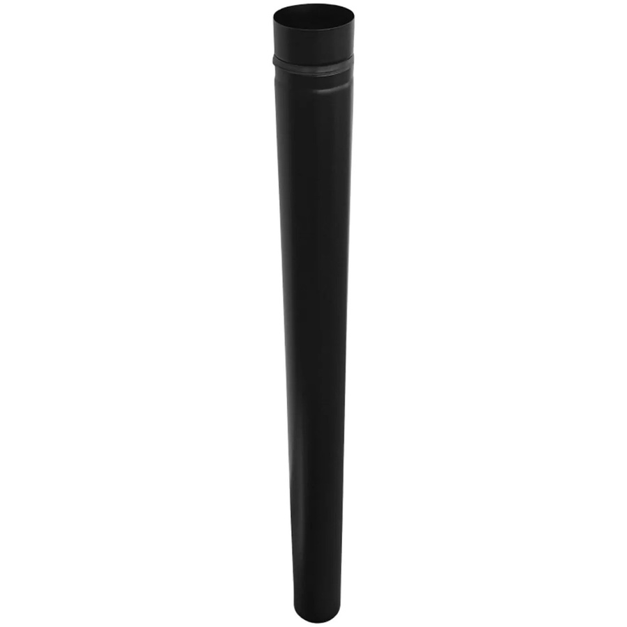 Firefix Pelletofenrohr Schwarz Durchmesser: 80 mm, Länge: 1000 mm - Bild 2