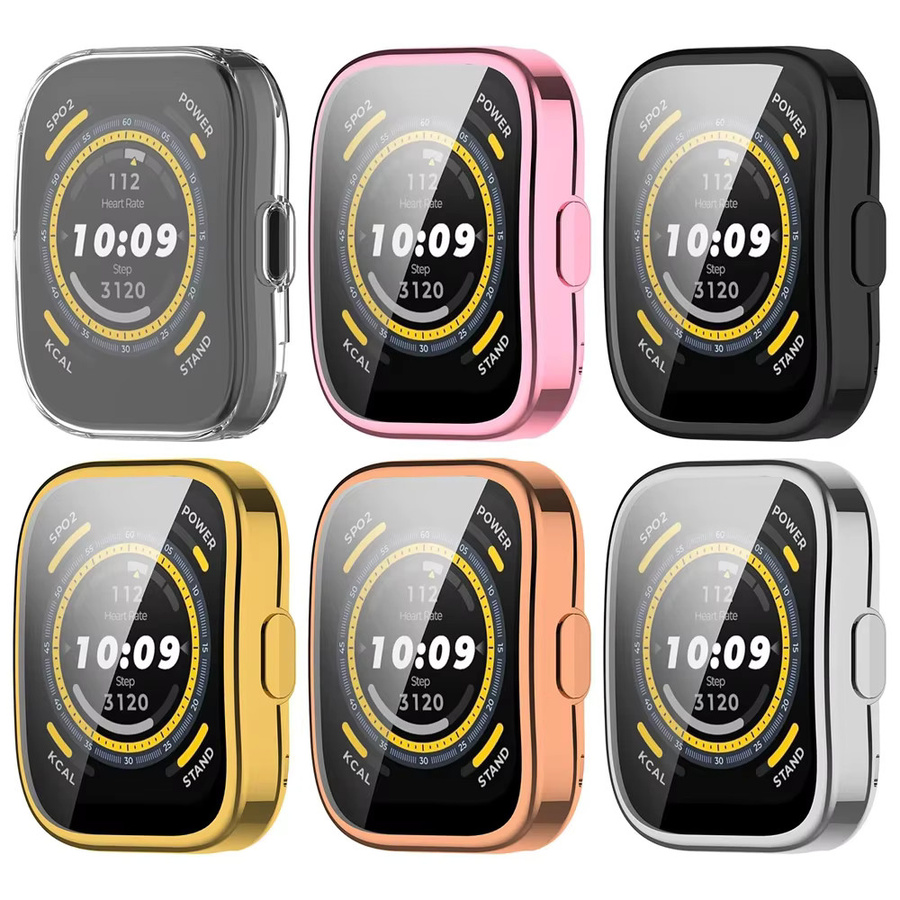 Amazfit Bip 5 Displayschutzfolie, TPU, Schwarz - Bild 3