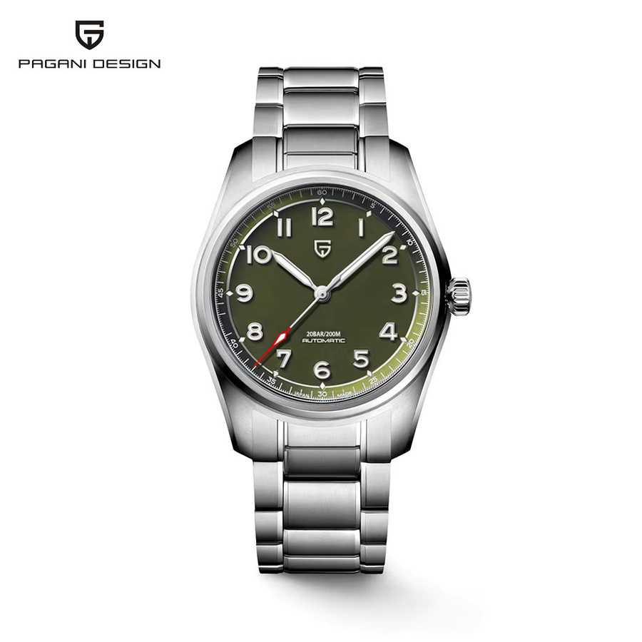 PAGANI DESIGN Armbanduhr, Automatik, Edelstahl, 38 mm, Herren - Bild 7
