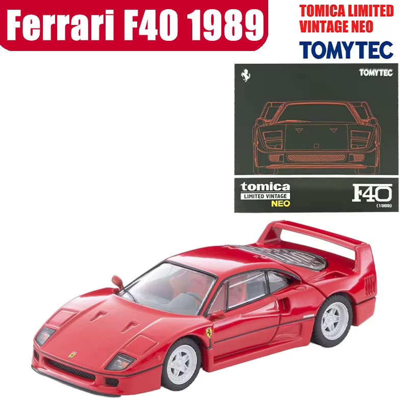 TAKARA TOMY TOMYTEC F40 512M 1989, Druckguss-Automodell aus Legierung - Bild 2