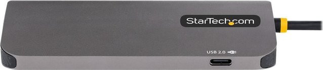 StarTech.com USB C Multiport Adapter in Grau mit HDMI 4K 60Hz, USB-A 3.0 Hub, 100W Power Delivery und GbE, kompatibel mit Thunderbolt 3 und 4 - Bild 1