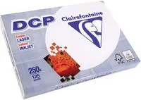 Clairefontaine Farblaserpapier DCP DIN A4 in Weiß, 125 Blatt pro Packung, 250 g/m² - Bild 1