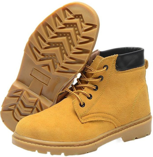 Shoekeeper Arbeitsschutzschuhe für Herren aus Leder, stoßfest und durchstichsicher, Farbe: Braun, Größe: 43 - Bild 1