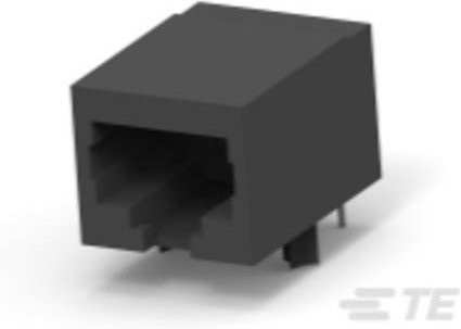 TE Connectivity High Performance Mod Jacks 5557785-1 Schwarz - Bild 1