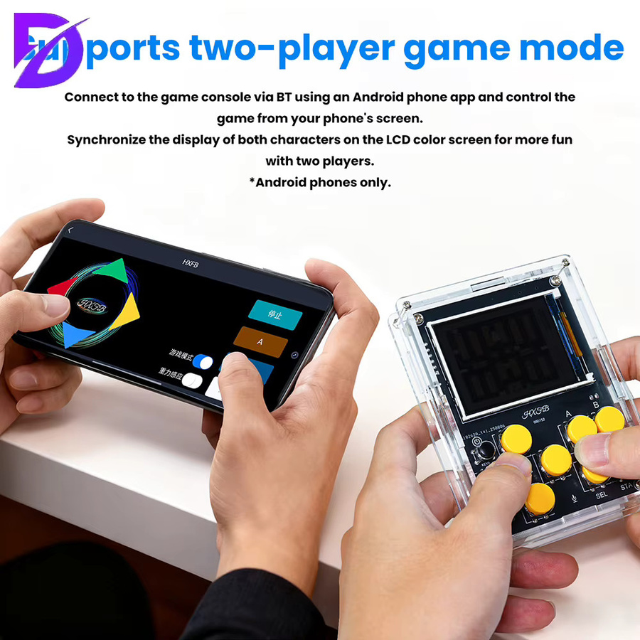 Diymore DIY Elektronik-Bausatz Multifunktionale Handheld-Spielkonsole mit LCD-Display und Wetteruhr zur Schweiß-Praxis - Bild 5