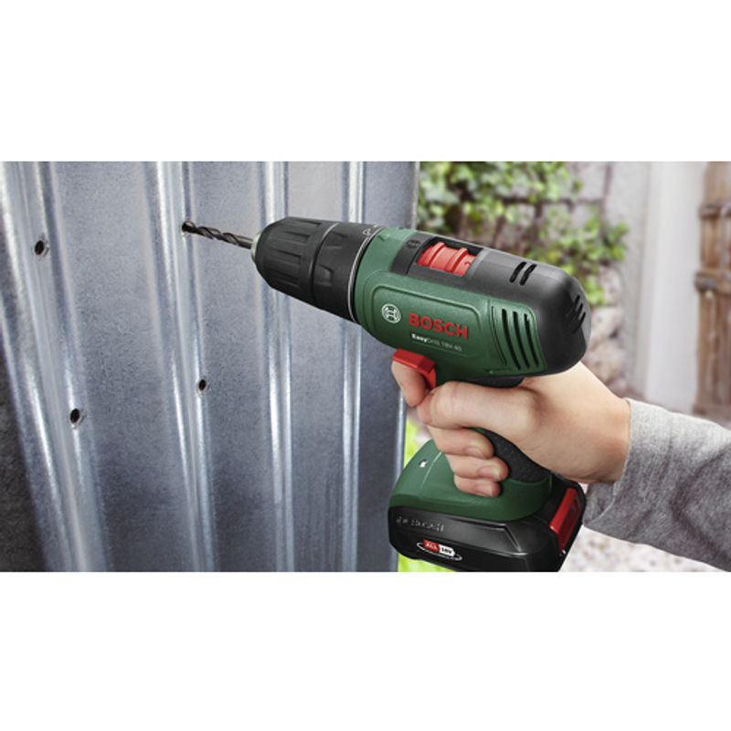 Bosch EasyDrill 18V-40 Akku-Bohrschrauber in Grün mit 2 Akkus (2 Ah) und Ladegerät - Bild 3