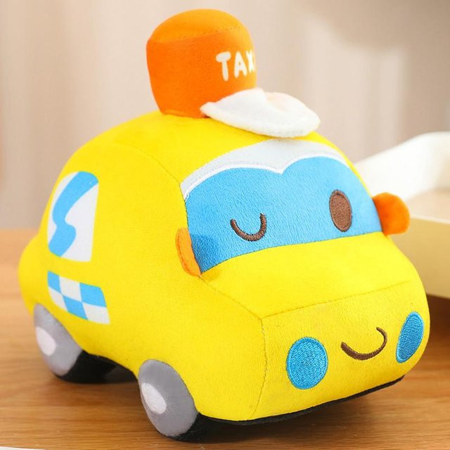 Yiran toy Cartoon Auto Plüschkissen, Plüschtier, Bunt / Mehrfarbig - Bild 1