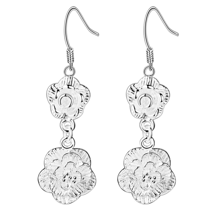 YDSMOSO Ohrringe, 925 Silber, Rosenblumen, Damen - Bild 3
