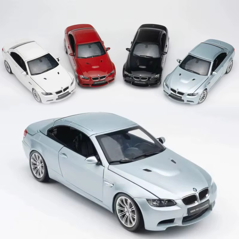 Kyosho M3 E93M Cabrio-Version, Metallautomodell, 1:18, Schwarz - Bild 2