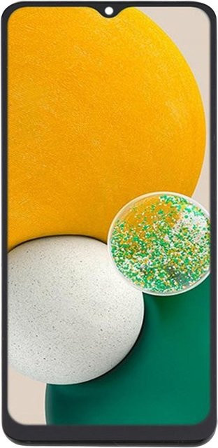 Samsung Galaxy A52 5G LCD Display Digitizer Baugruppe mit Rahmen in Orange und Multicolour - Bild 1
