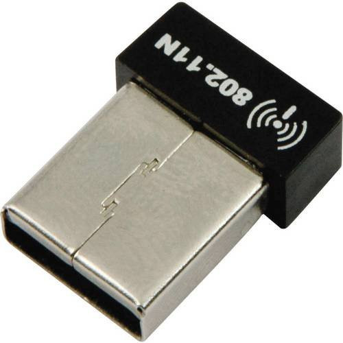 Allnet ALL-WA0150N WLAN Stick USB 150 MBit/s Single Band WiFi 4 in Schwarz - Bild 1