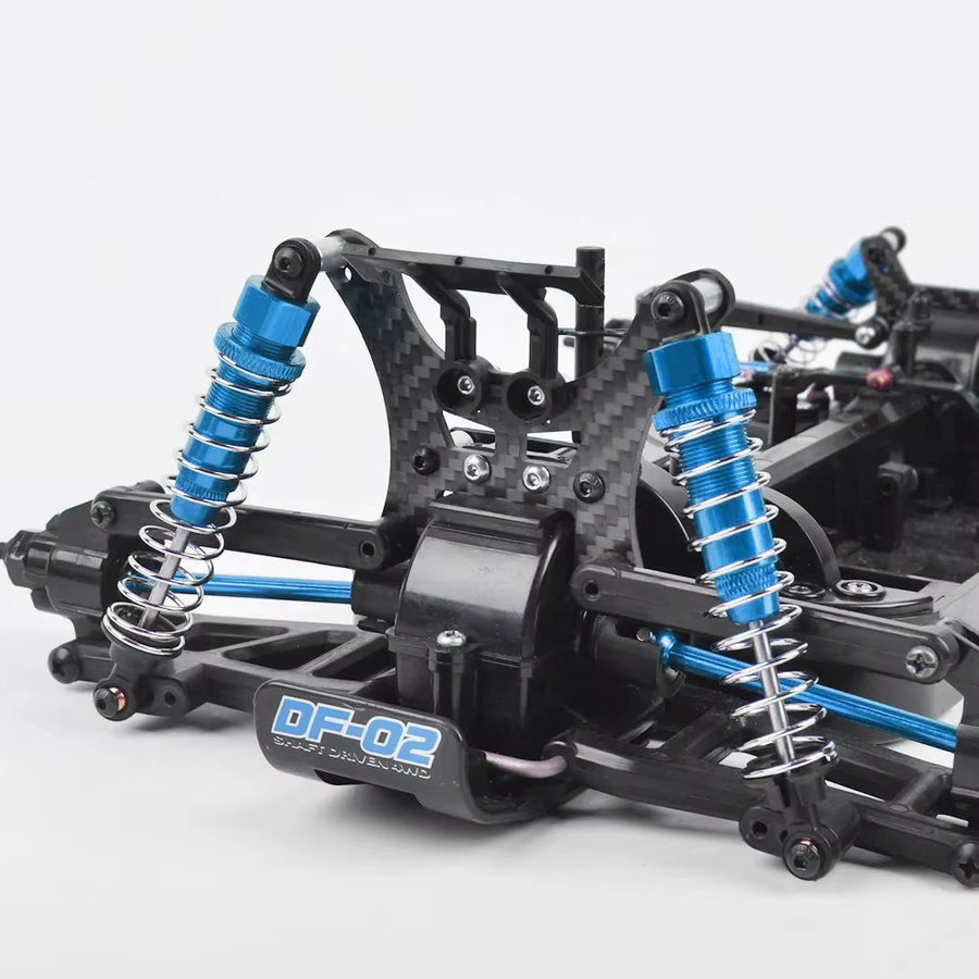 Tamiya Stoßdämpfer Kit, Aluminium, Blau, Zubehör - Bild 4