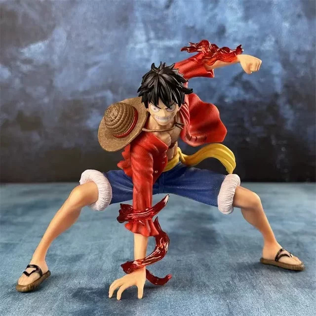 Bandai One Piece Luffy Actionfiguren, PVC-Statue, Kunststoff - Bild 1