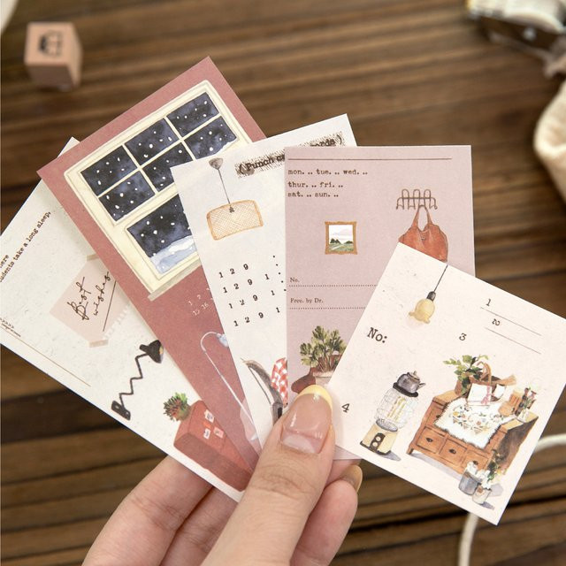 Trivial Daily Moments Serie Scrapbook Collage-Material Papier in Multicolour, 60 Stück pro Packung - Bild 1