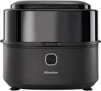 Hisense Heißluftfritteuse HAF1350DR in Schwarz mit Digitaldisplay und 1350 Watt - Bild 1