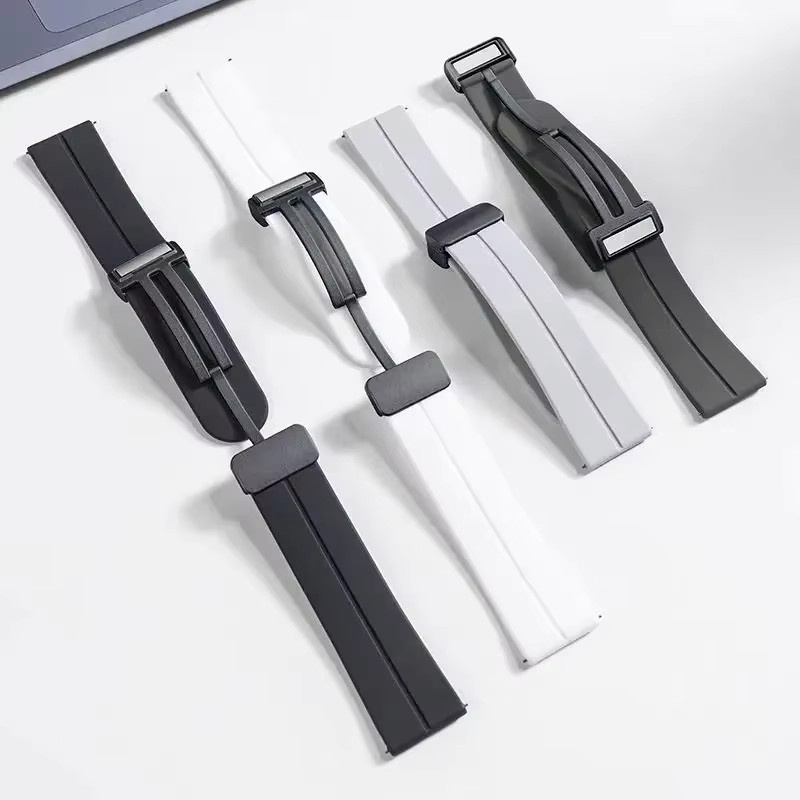 Xiaomi Silikonarmband, 22 mm, Schwarz - Bild 4