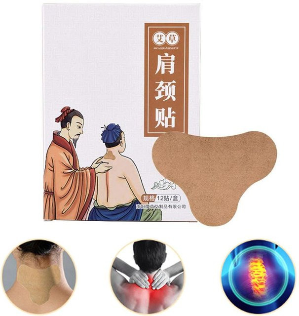 Moxa Moxibustion Pflaster Beifuß, selbsterwärmend, beige - Bild 1