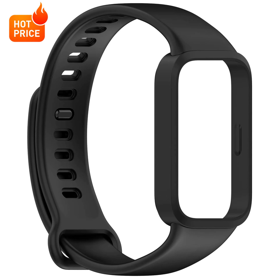 Xiaomi Silikonarmband mit Hülle, Schwarz, Unisex - Bild 2