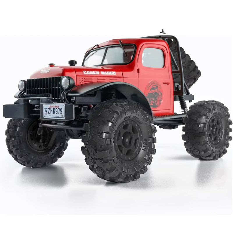 RS Red Spider 1.0 Beadlock Wheel Mud Tires Set, Zubehör, Rot - Bild 3