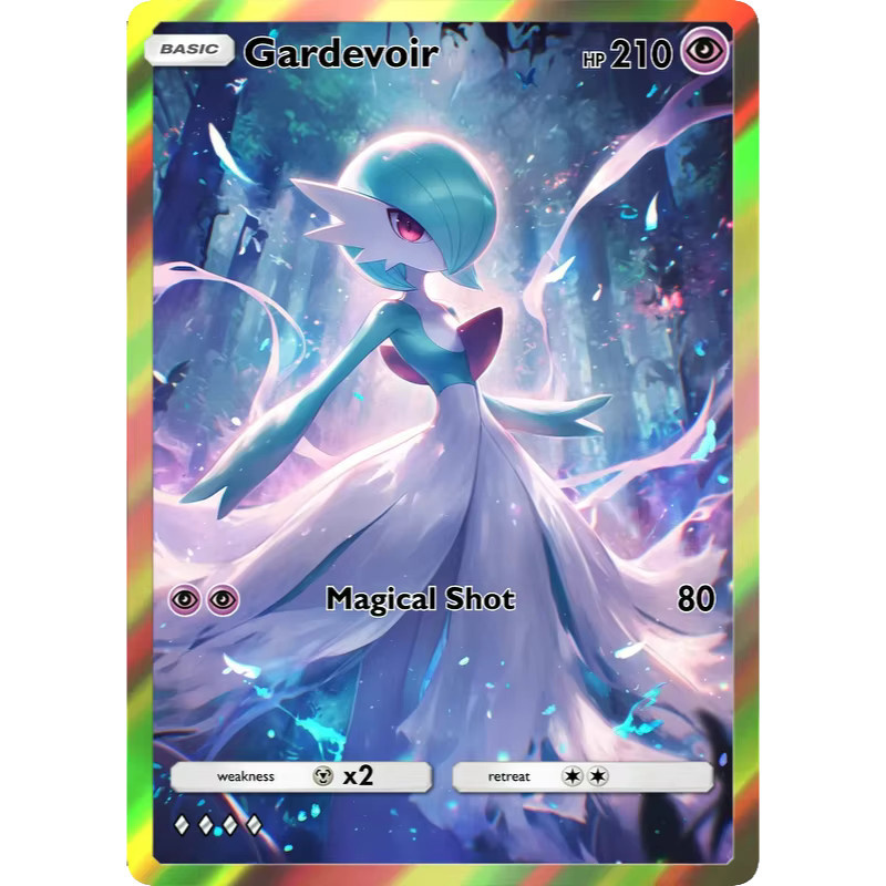 Keeppley Pokemon-Karten Gardevoir, Sammelkarten, Bunt / Mehrfarbig - Bild 2