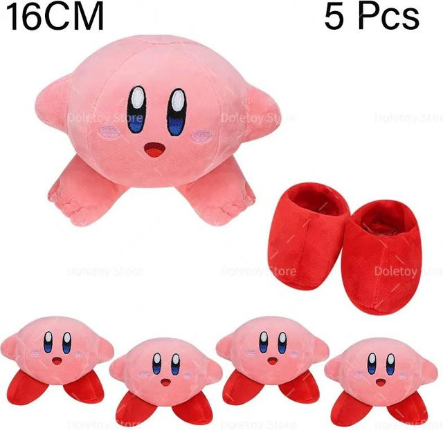 Yiran toy Kirby Plüschtier, 5-teiliges Set, ab 3 Jahren - Bild 1