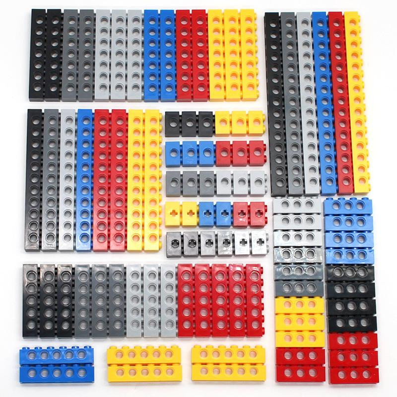 Linyi toy Bausteine Stift Hubarm 100-teiliges Set bunt - Bild 2