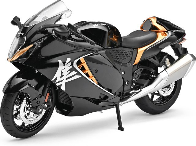 WELLY Hayabusa Motorrad Druckguss-Modell, 1:12, mit Sound & Licht - Bild 1