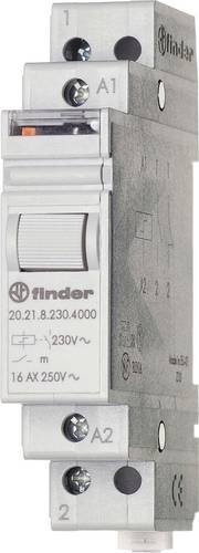Finder Stromstoß-Schalter Hutschiene 20.21.8.110.4000 1 Schließer 110 V/AC in Weiß - Bild 1