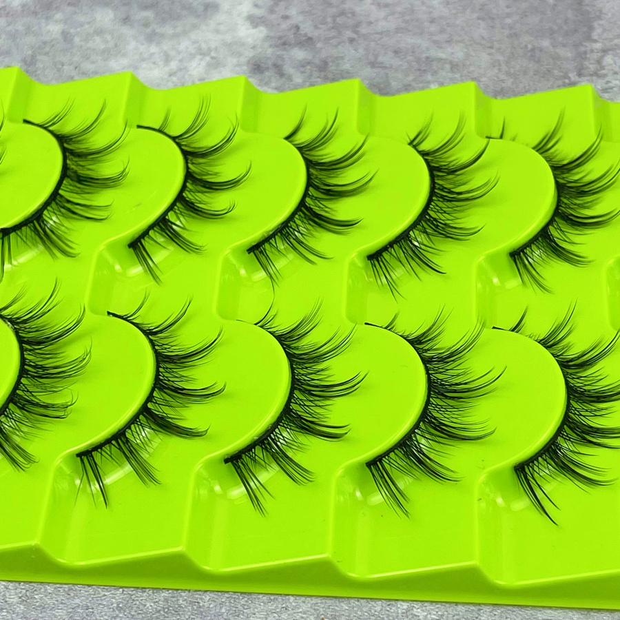 LIMEIKAI 3D-Lockenwimpern, 7 Paar, natürlich - Bild 4