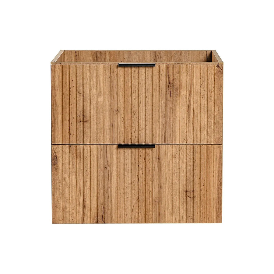 Waschbeckenunterschrank Zevara von Vente-unique in Naturfarben Hell Beige und Braun im Bohème-Stil, Breite: 60 cm, Höhe: 57 cm, Tiefe: 46 cm - Bild 2
