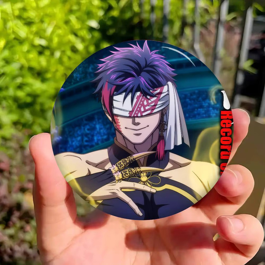 Kayou Abzeichen Anime Record of Ragnarok, Weißblechbrosche, Unisex - Bild 5