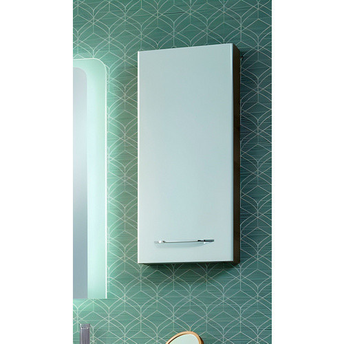 Fackelmann Bad-Hängeschrank Milano in Asteiche und Weiss mit Soft-Close-Tür, Breite: 30 cm, Höhe: 68 cm, Tiefe: 15,4 cm - Bild 3