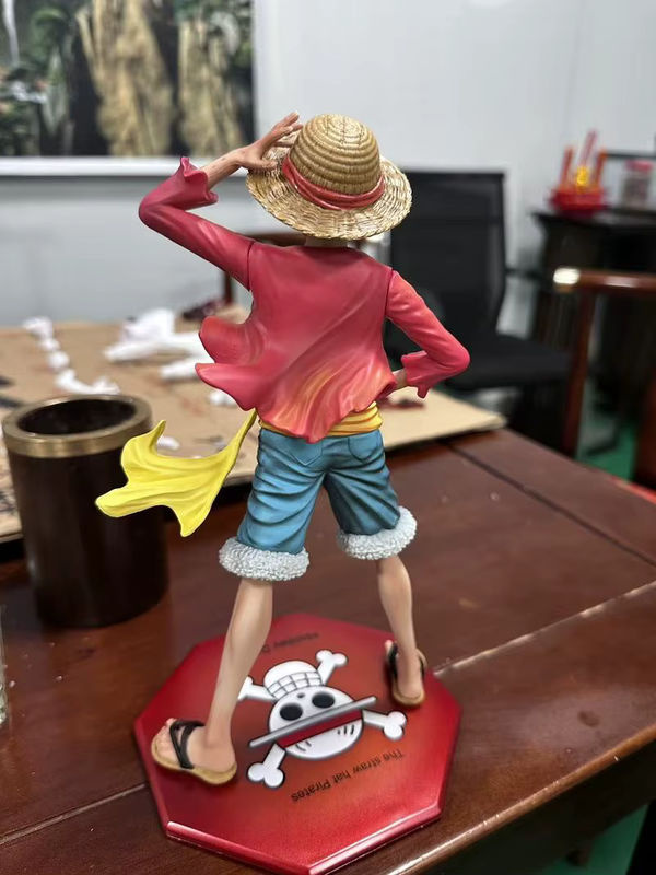 Bandai Ruffy Cap-Pressing Cartoon Desktop Deko-Figur aus Kunststoff, mehrfarbig - Bild 6