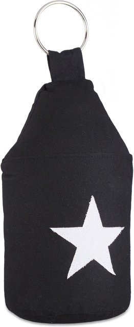 Relaxdays Türstopper Stern aus Metall in Sand und Schwarz mit Griff, Höhe: 23 cm, Breite: 11 cm - Bild 1
