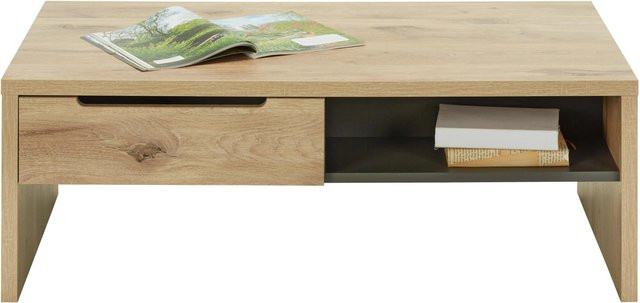 Mömax Couchtisch Bellano in Viking Oak Nature, modern und rechteckig, B/T/H: 110 x 74 x 41 cm - Bild 1