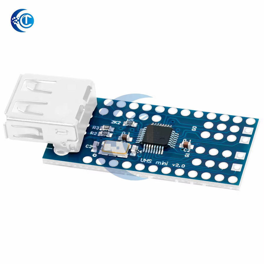 EGBO MAX3421E 2.0 ADK Mini-USB-Hostmodul in Blau mit Micro-USB für Google Android ADK und Arduino-Kompatibilität - Bild 2