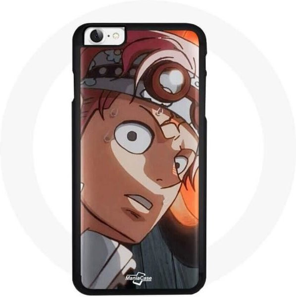 Handyhülle Coby für iPhone 6 mit Manga One Piece Design in Schwarz und Multicolour, flexibel - Bild 1