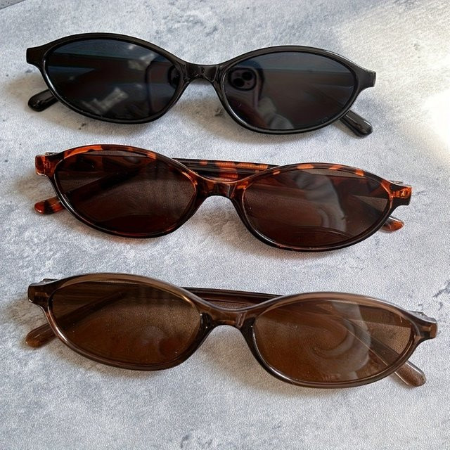 DIXSG Sonnenbrille, Damen, Vollrand, oval, Kunststoff - Bild 1