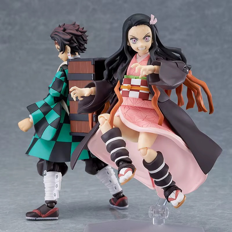 Bandai Demonslayer Figma Ko Gelenk Actionfiguren, 14 cm, Einzelfigur - Bild 1
